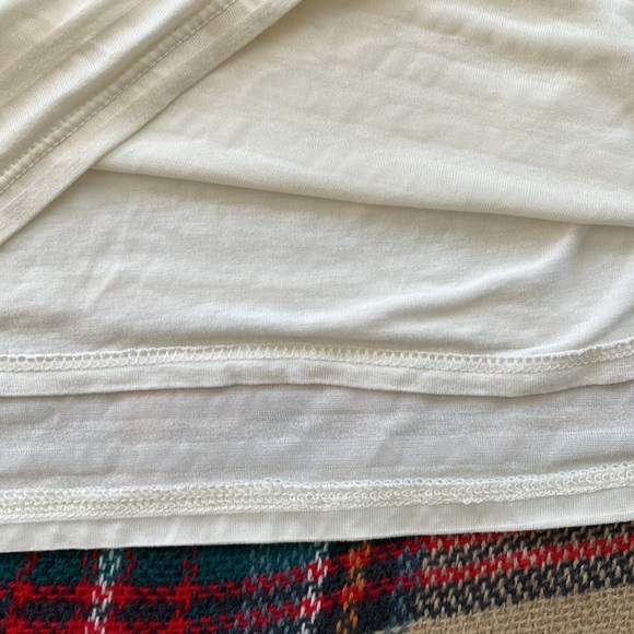 Banana  Republic lined tunic. Cream.  Size medium - Picture 4 of 5